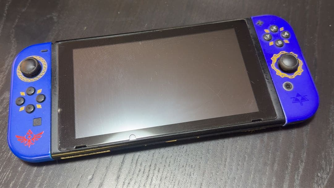 【純正】Nintendo Switch 本体 ゼルダコントローラー　4個 箱あり