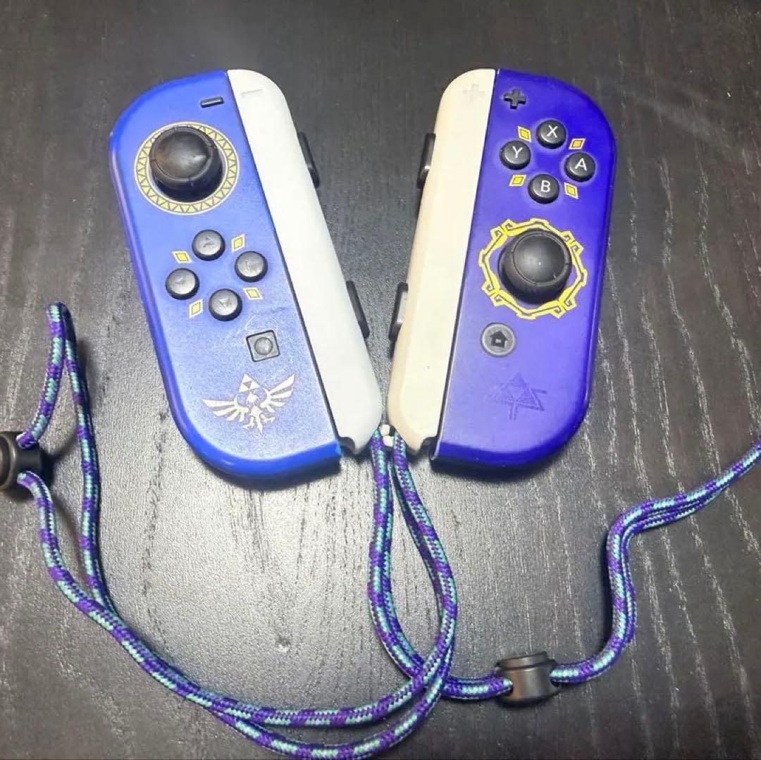 【純正】Nintendo Switch 本体 ゼルダコントローラー　4個 箱あり