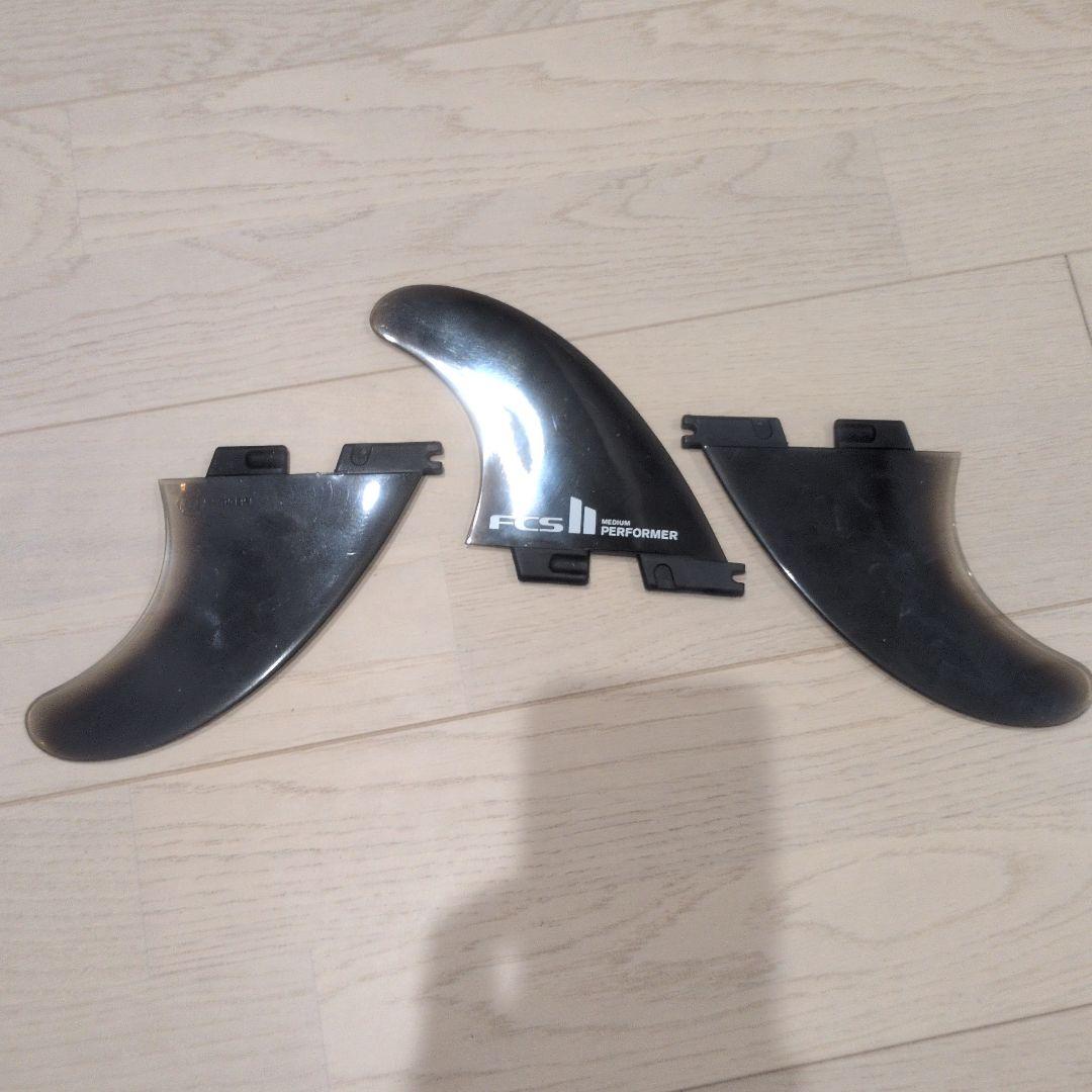 FCS II Performer サーフボードフィン 3枚セット ソフトフィン