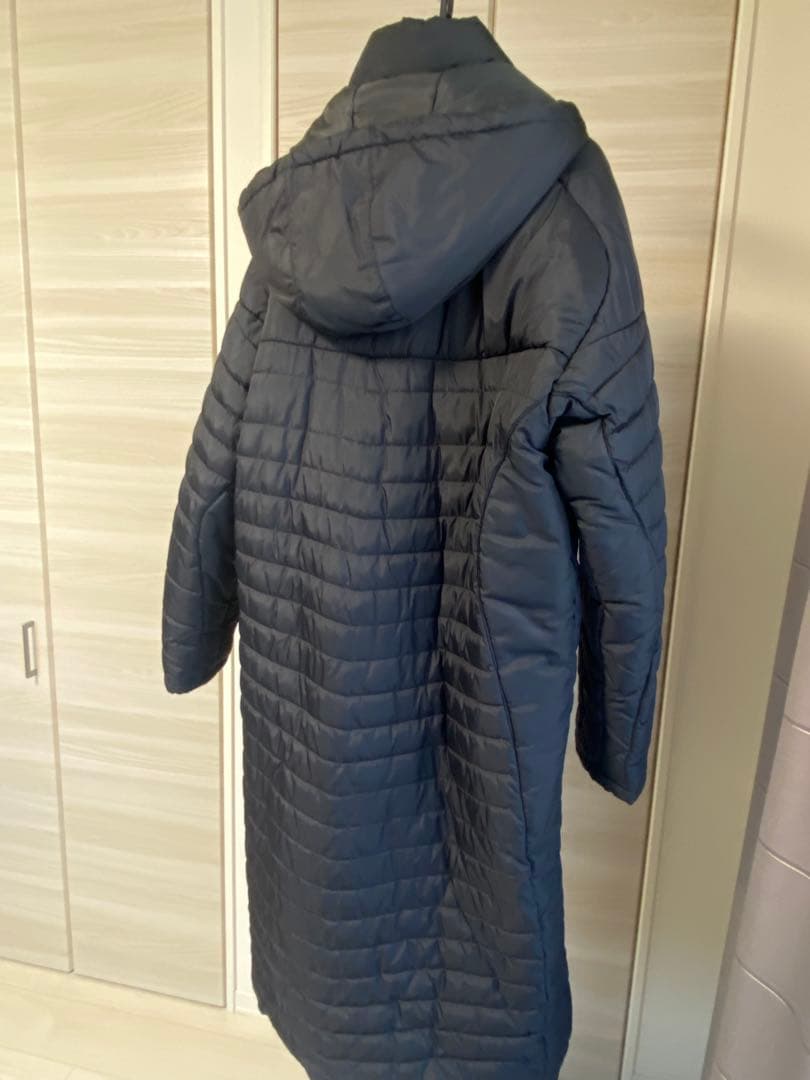 【値下げしました】 Mizuno ベンチコート ブラック フード付き