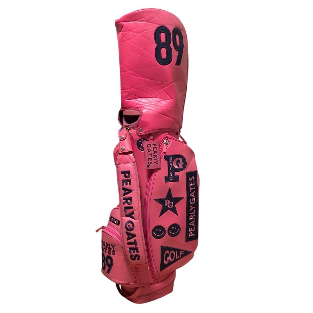 PEARLY GATES ピンク キャディバッグ 46 インチ対応