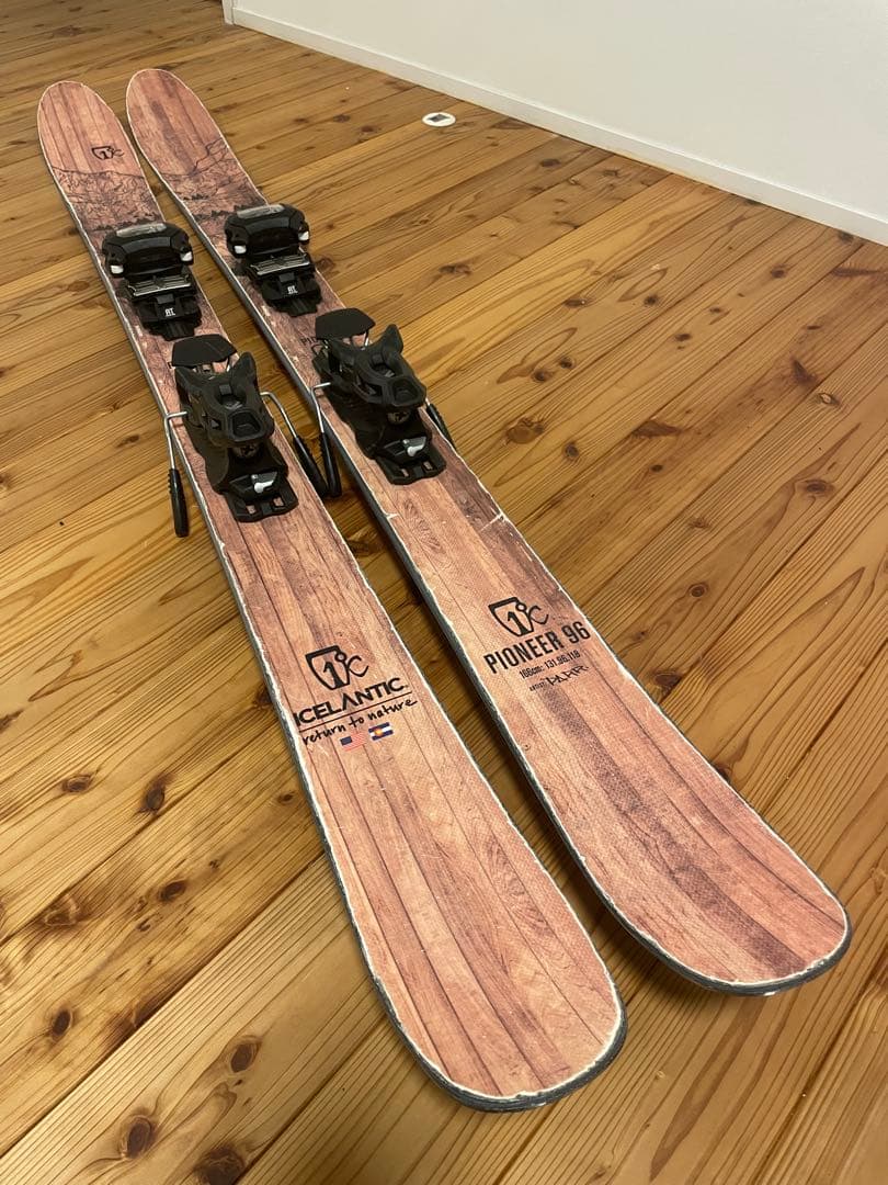 icelanticアイスランティックpioneer166cm ビンディングセット