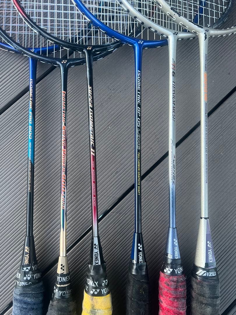 バドミントンラケット6本