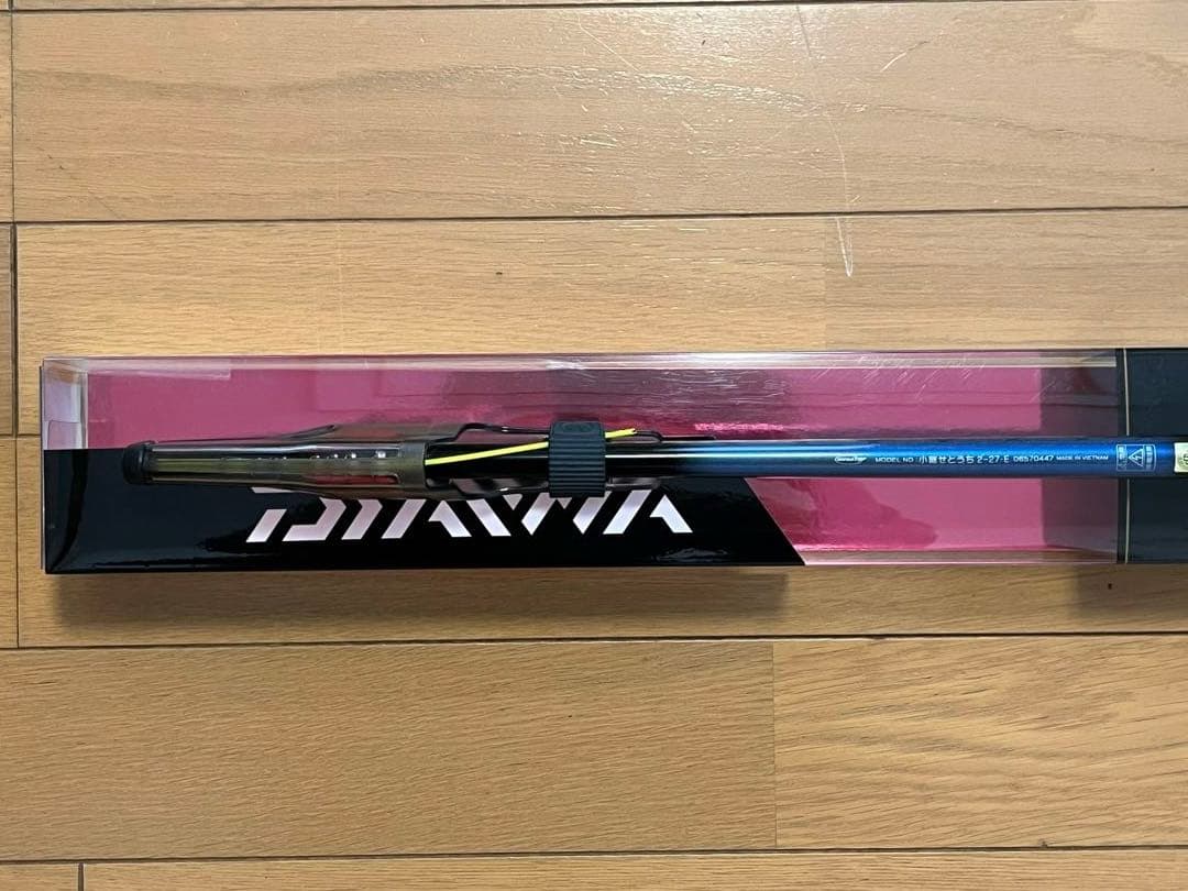 実釣未使用　DAIWA ダイワ　 小継　せとうち　２-２７・Ｅ　振出竿