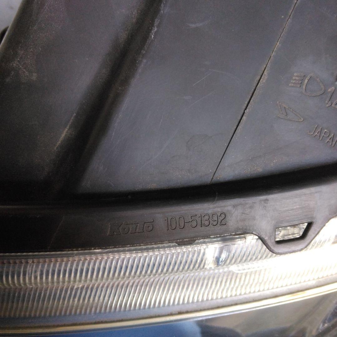 ダイハツ純正LA600610Sタントカスタム後期LEDヘッドライト左右中古128