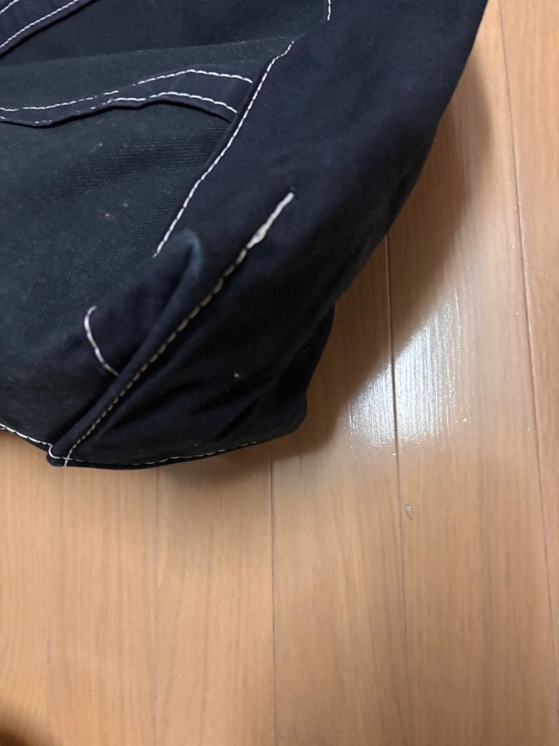 LL beanボートアンドトート ラージ ブラック 白ステッチ USA製