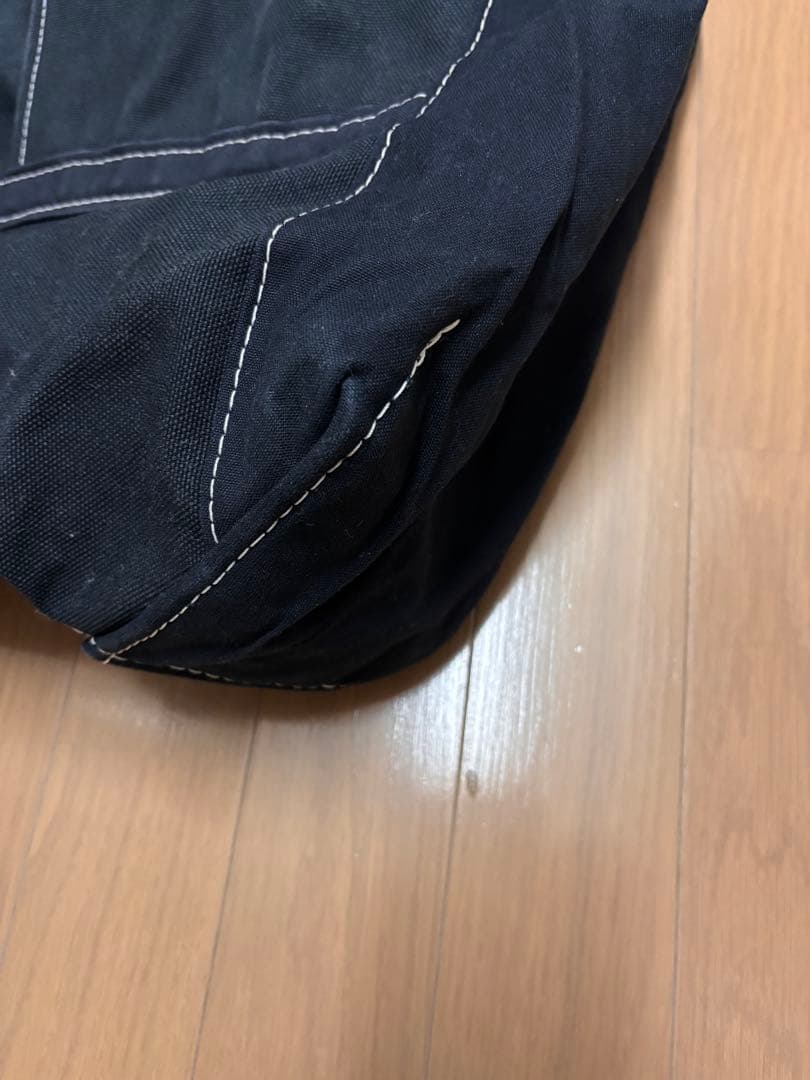 LL beanボートアンドトート ラージ ブラック 白ステッチ USA製