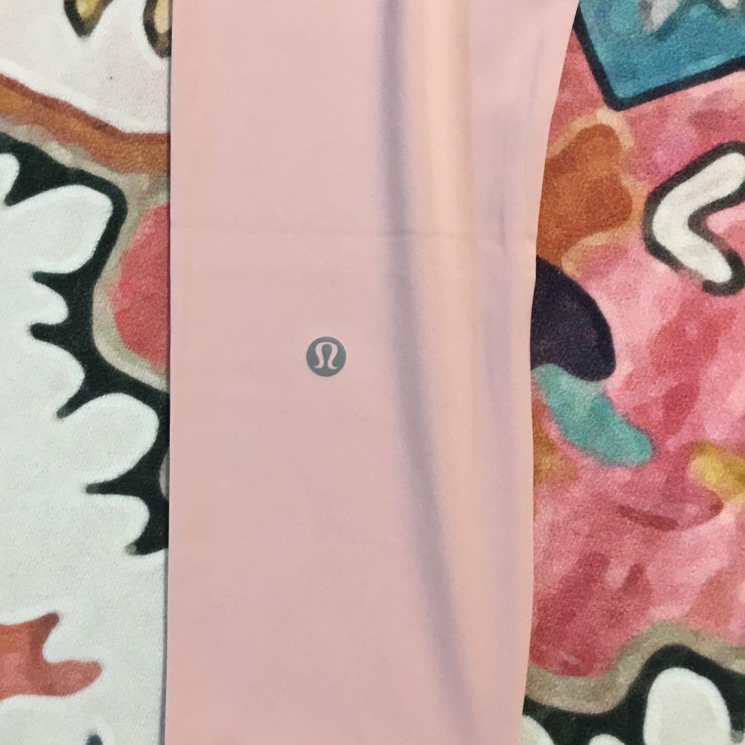 ピンク ハイウエスト レギンス