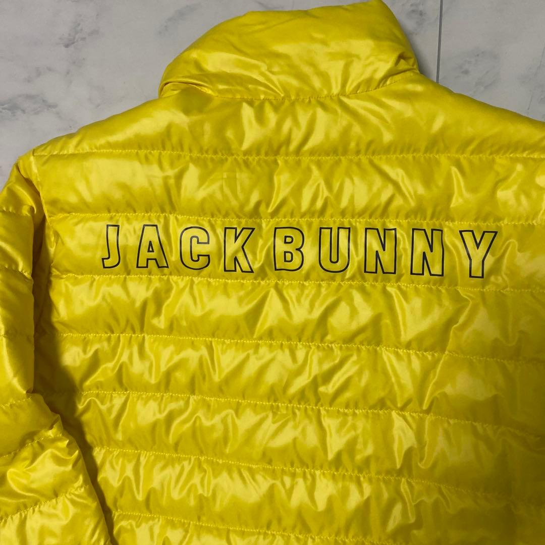 ダウン黄メンズL Jack Bunny by PEARLY GATES