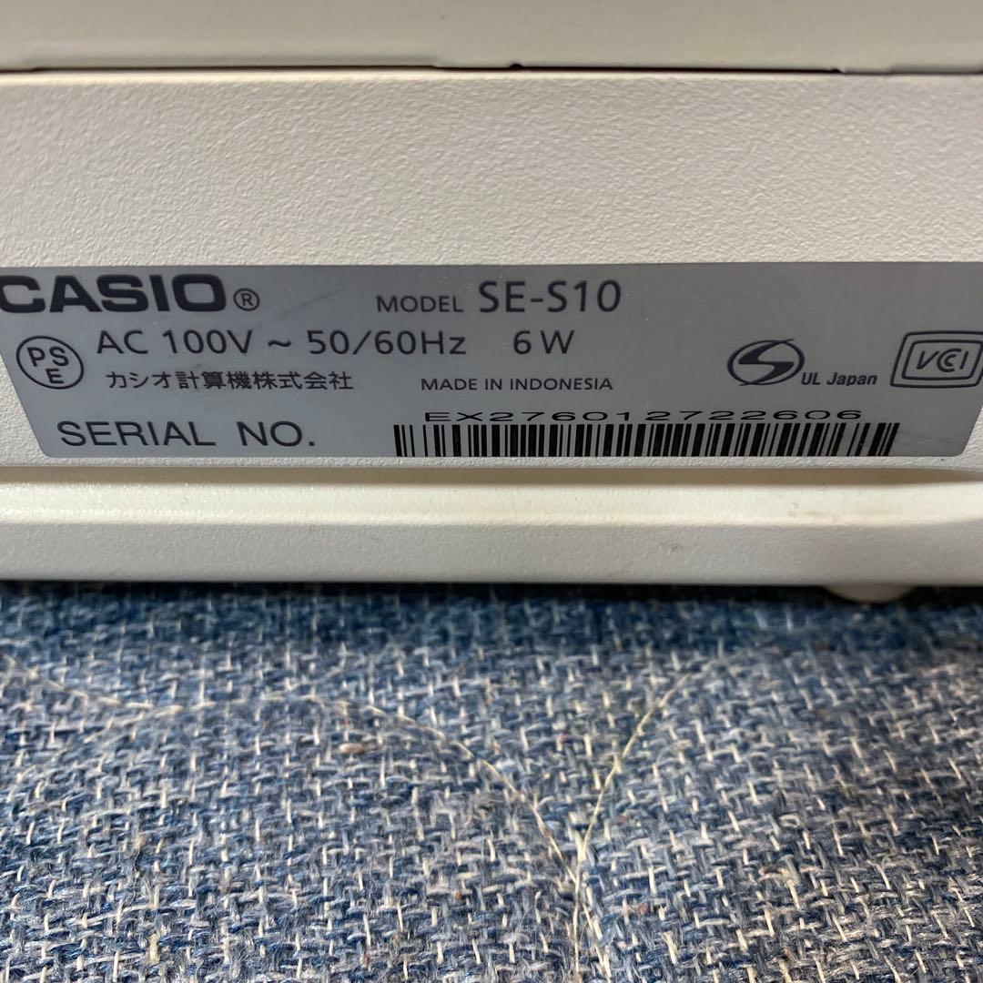 値下げ、❗️カシオ◆電子レジスター　SE-S10◆ロール紙８巻付