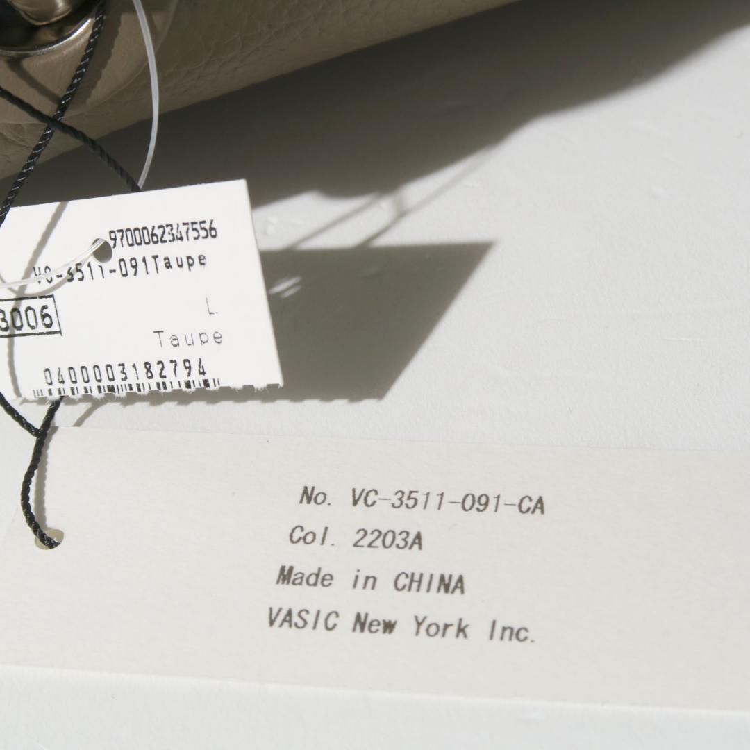 【新品】VASIC BOND TAUPE VC-3511-091 大きいサイズ