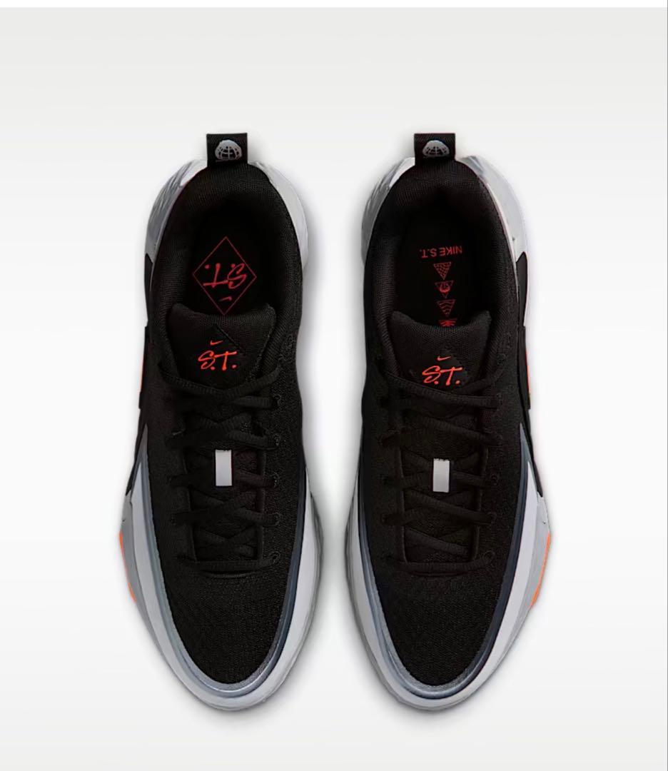 Nike S.T. Glow EP バスケットボールシューズ 黒/オレンジ