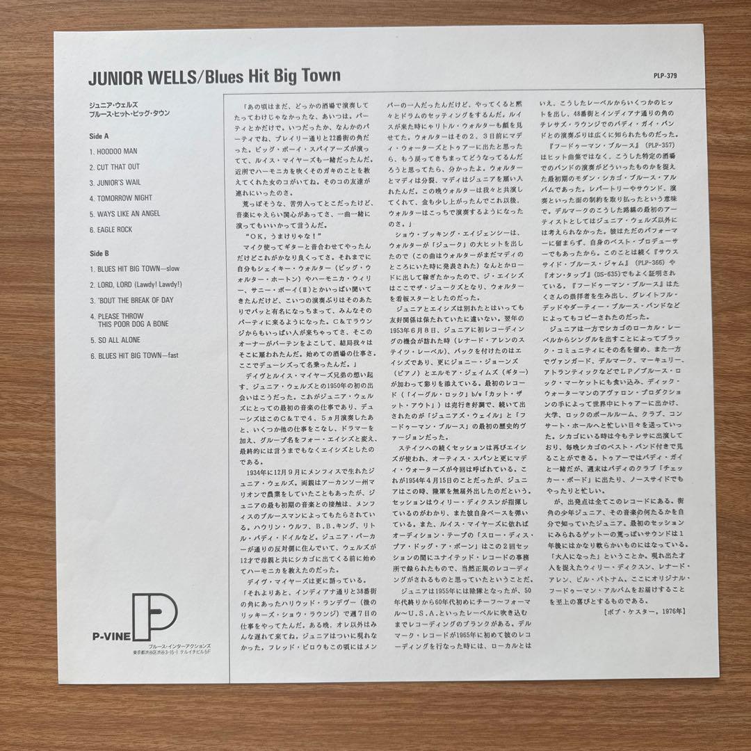 Junior Wells – Blues Hit Big Town