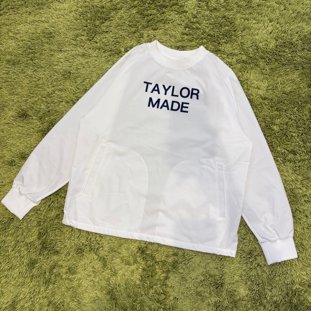 TaylorMade テーラーメイド スニード プルオーバー ホワイト Mサイズ