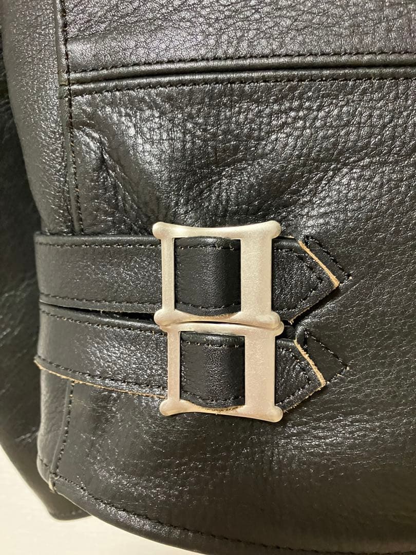 【美品】アディクトクローズ ライダースジャケット 34