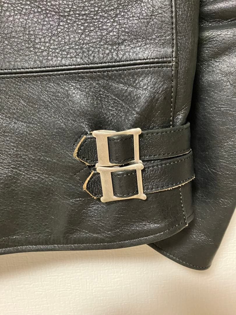 【美品】アディクトクローズ ライダースジャケット 34