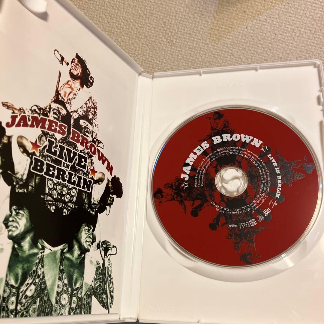 DVD ジェームス・ブラウン／ライヴ・イン・ベルリン 伝説