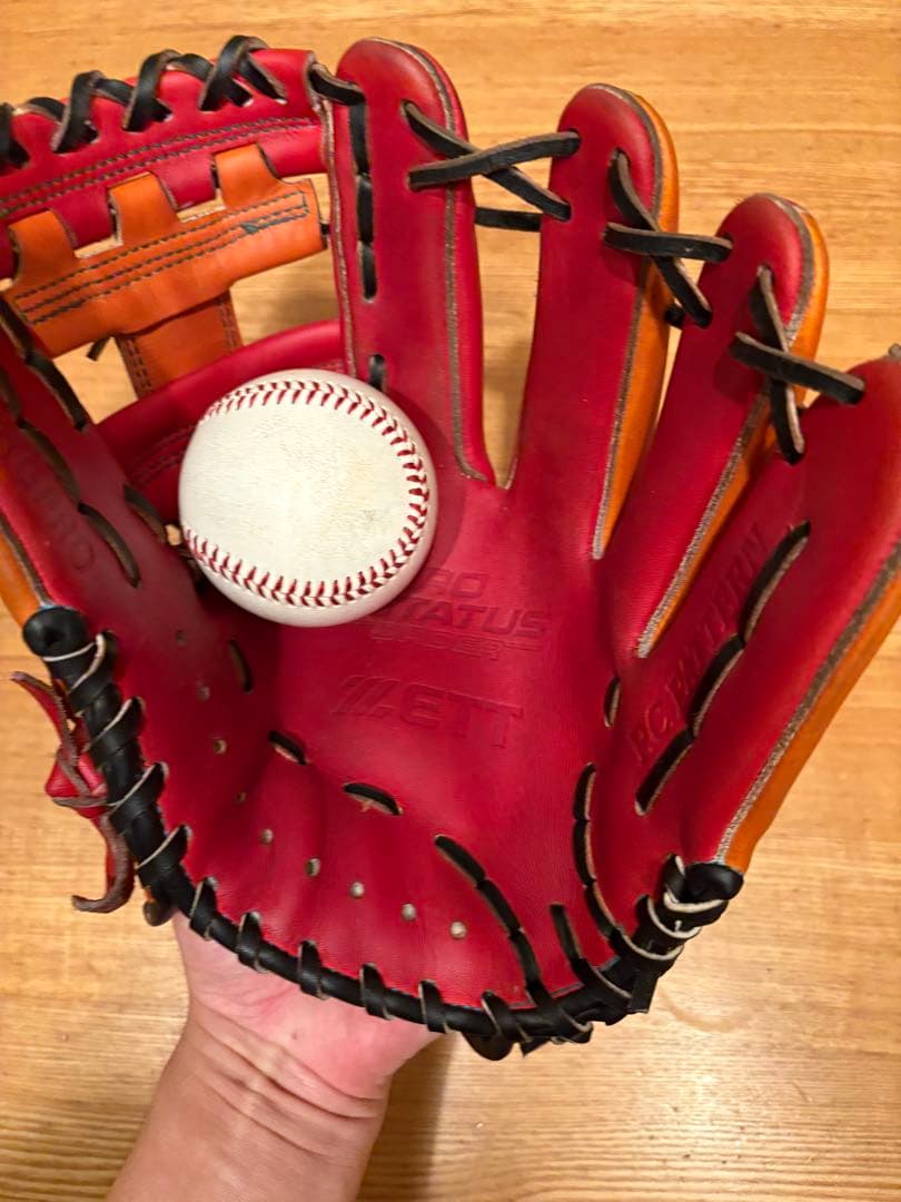 り*け様 ZETT ゼット　プロステイタス　軟式　オーダー 内野手用