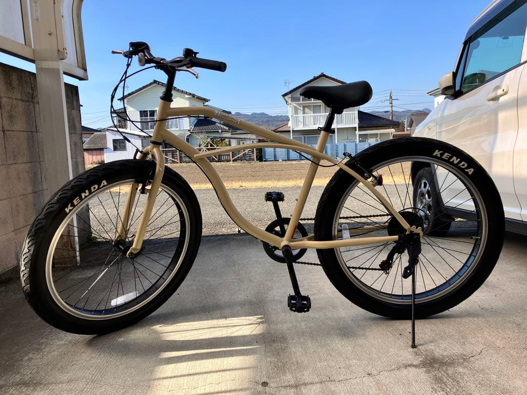 ★バンバリ　ビーチクルーザー　ファットバイク　マウンテンバイク　26inch