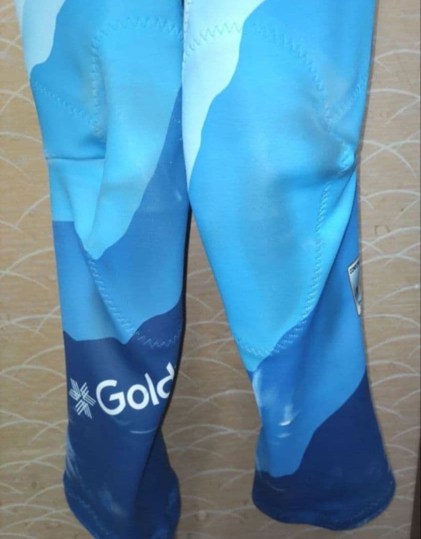 クリーニング処理済 G0LDWIN ゴールドウイン FIS対応ワンピース。