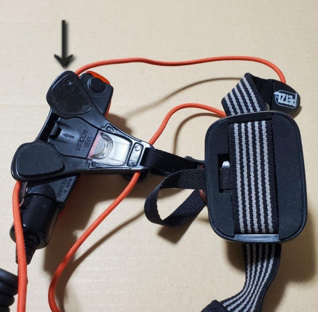 中古 petzl NAO+ 750ルーメン ペツル ヘッドランプ ヘッドライト