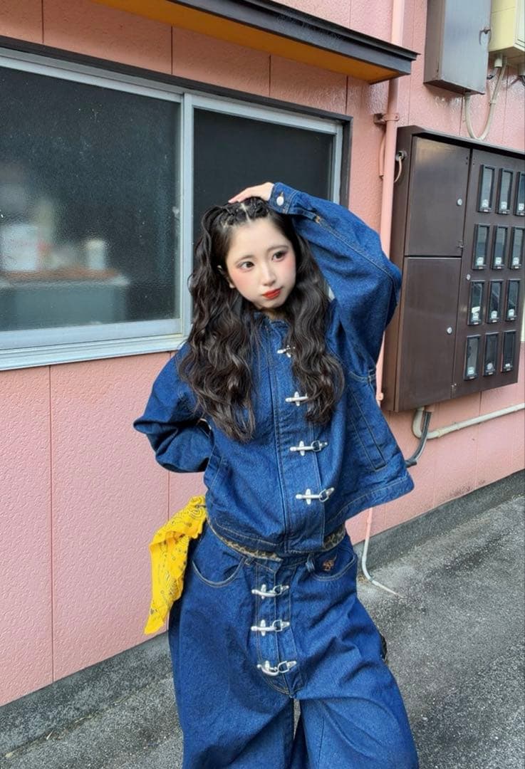 centimeter ファイヤーマンデニムセットアップ