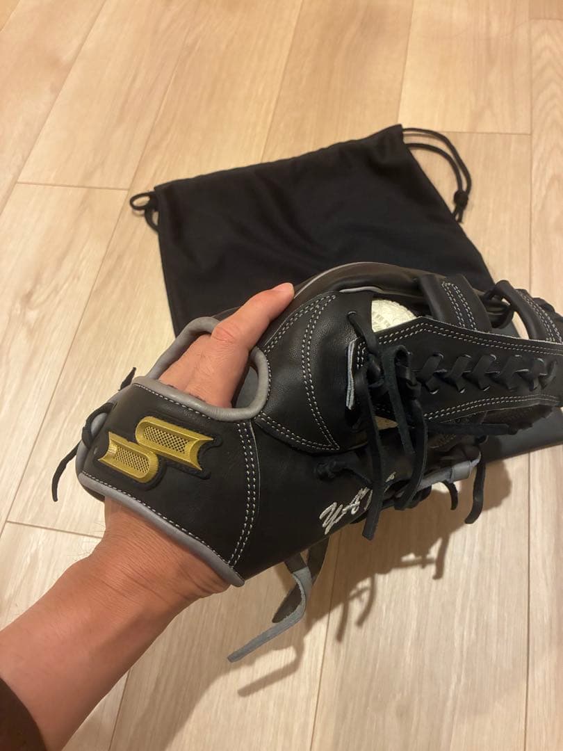 SSK プロエッジ 黒 レザーグローブ