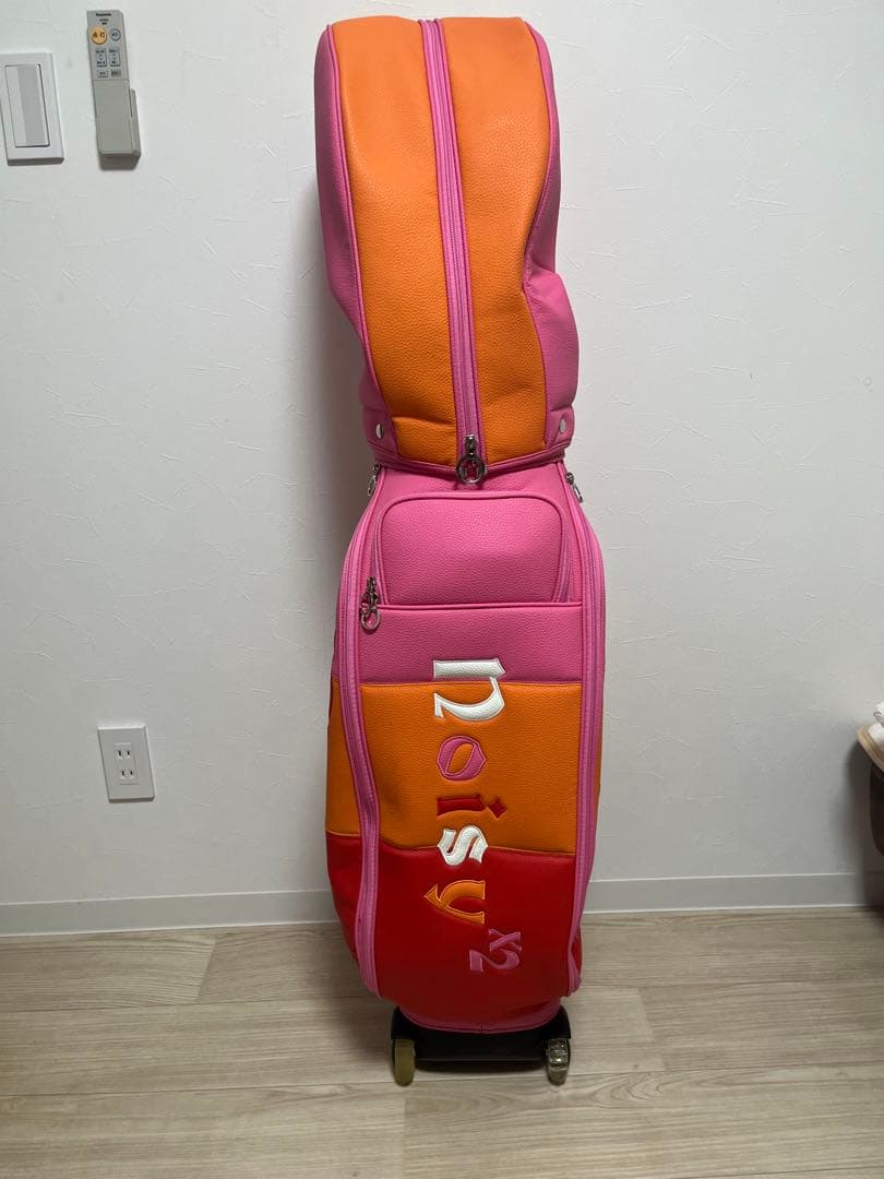 【美品】ウエサコ noisy noisy ノイジー ゴルフバッグ おまけ付