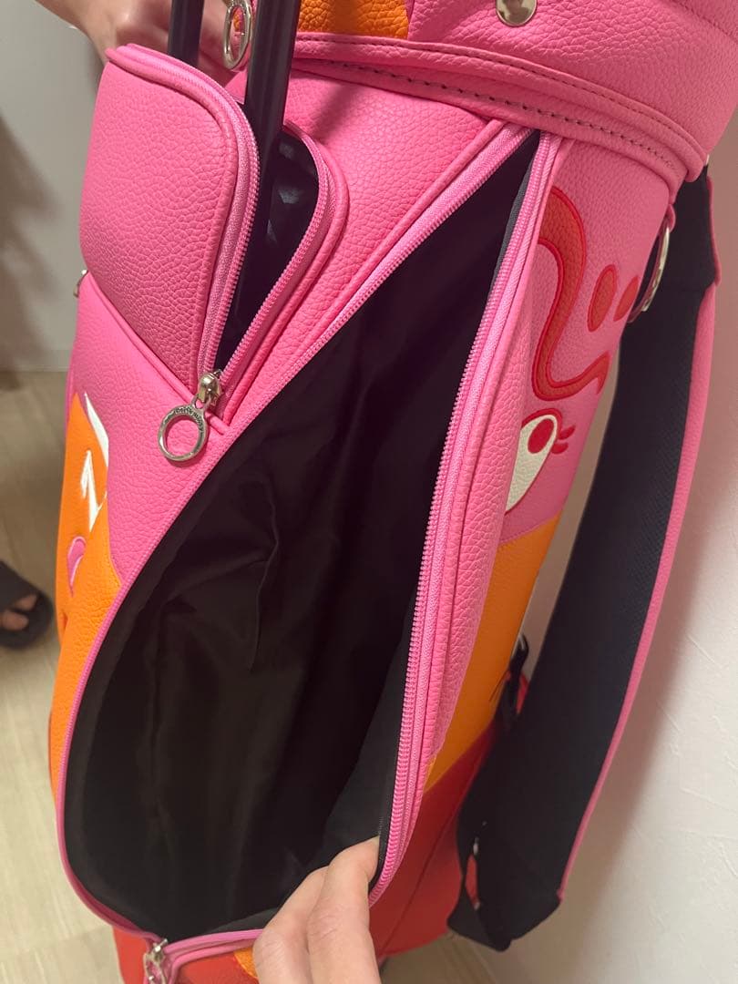 【美品】ウエサコ noisy noisy ノイジー ゴルフバッグ おまけ付