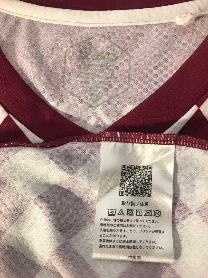 正規品 asics ヴィッセル神戸「5」山口蛍 半袖 M ユニフォーム