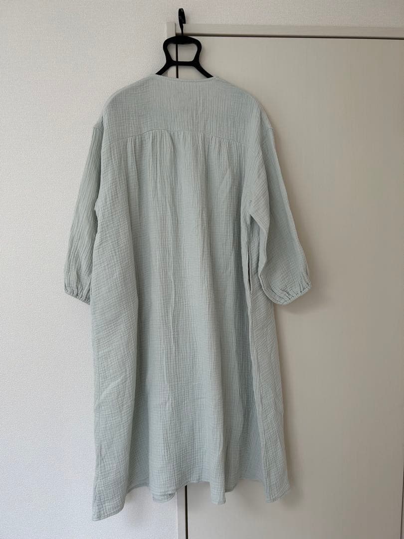 【新品、未使用】ジェラートピケ　マタニティガーゼワンピース