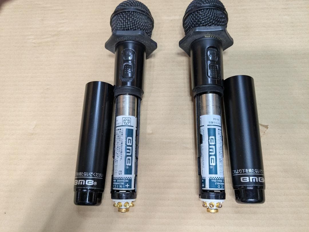 BMB ワイヤレスマイク WM-500A 2本セット