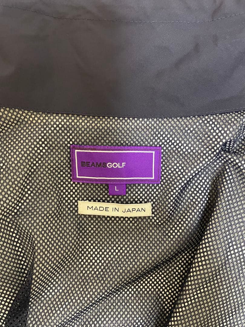 BEAMS GOLF PURPLE LABEL コンバーチブル レインブルゾン