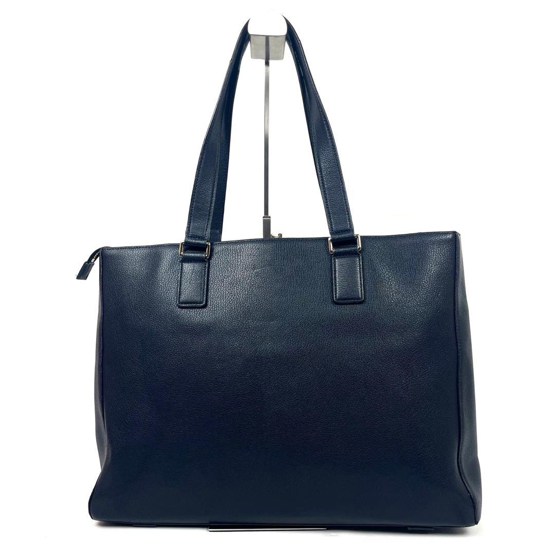 ポールスミス　トートバッグ　マルチストライプ　ショルダー肩掛け　ロゴプリント