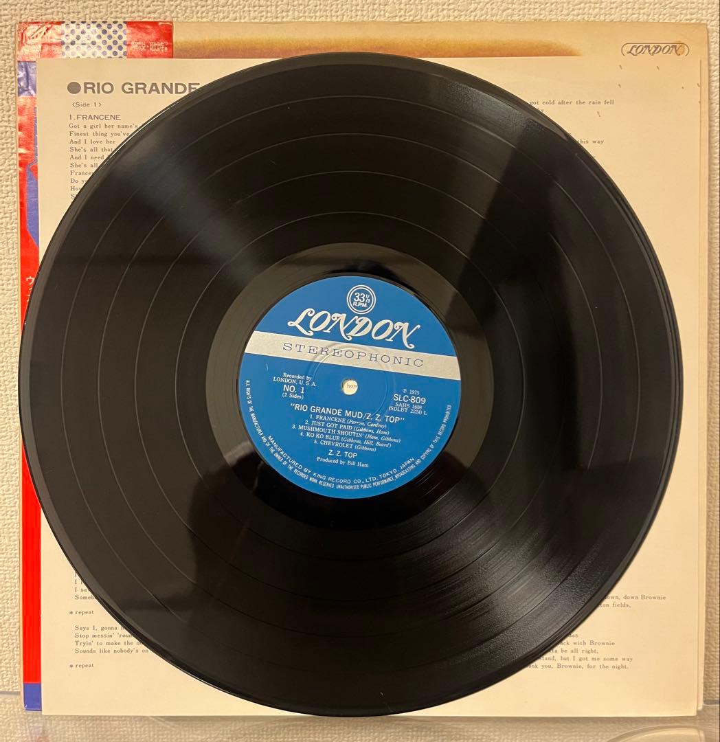 ZZ TOP リオグランデマッド SLC-809 帯付 日本盤 ZZ トップ