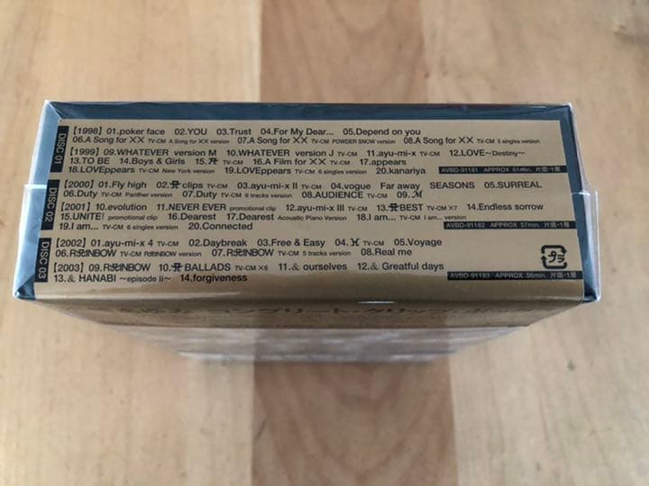 浜崎あゆみ/complete clip box〈3枚組〉