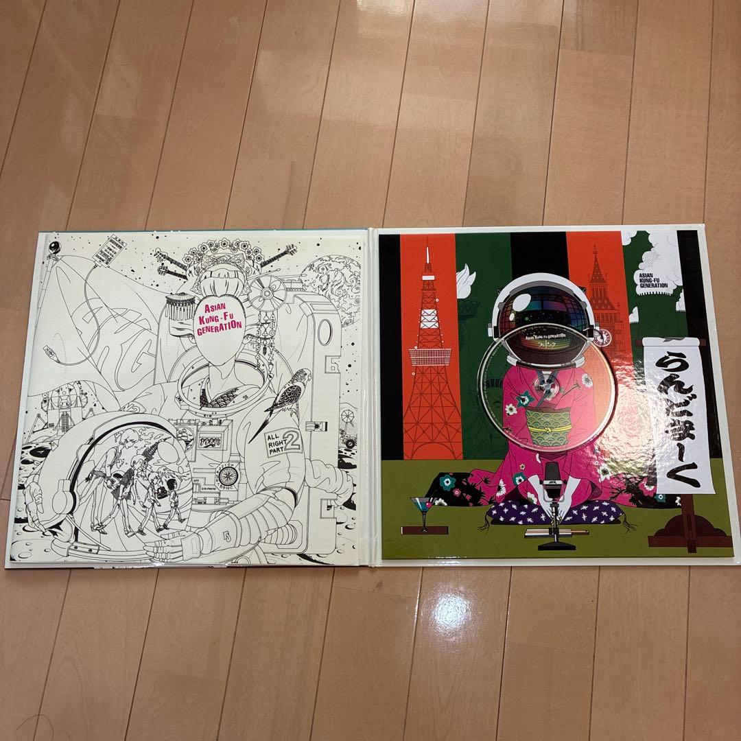 レコード LP アジカン ランドマーク live in tokyo 2枚セット