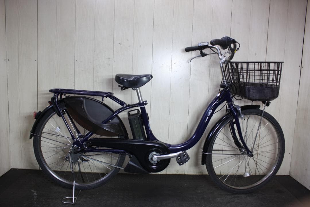 ヤマハPAS WITH XOUS-4001大容量12.3AH 24インチ3段