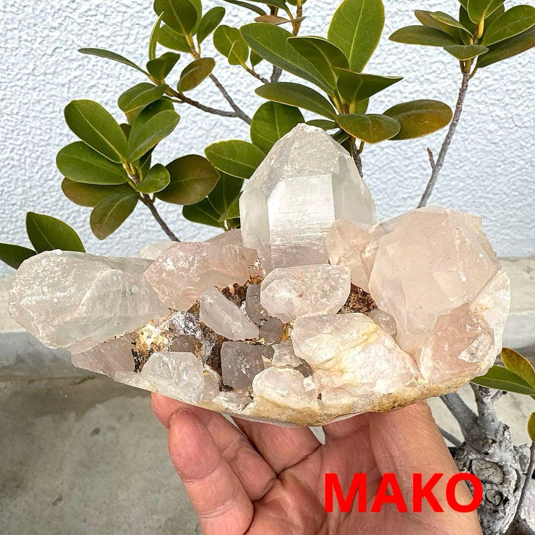 M1931☆ヒマラヤ水晶クラスター1.0Kg☆マニカラン産☆N50912-F