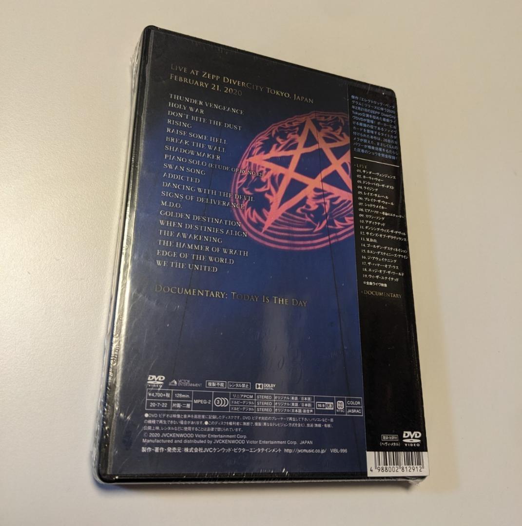 1 DVD LOVEBITES ファイヴ・オブ・ア・カインド～ライヴ 2020