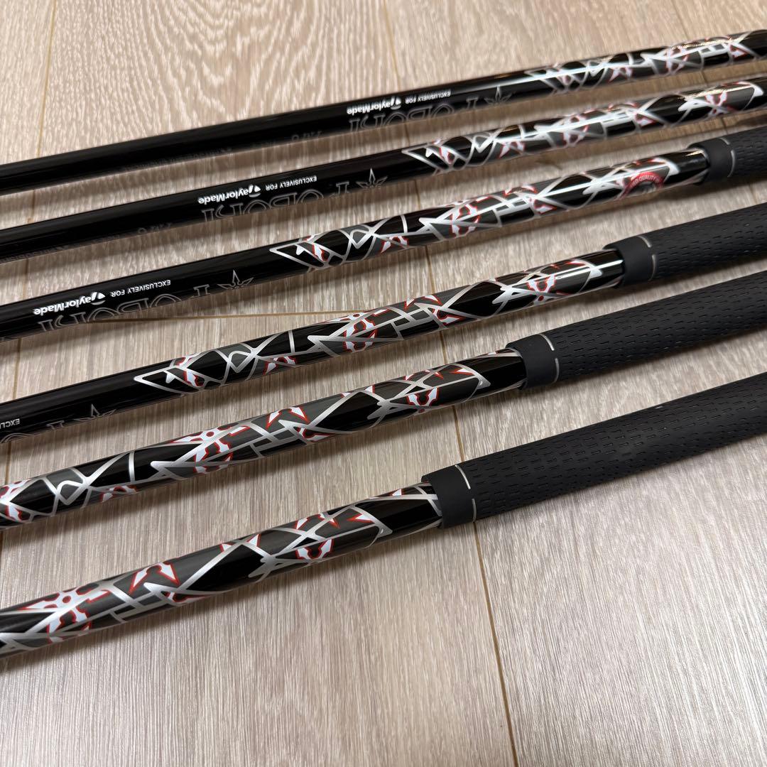 TaylorMade M4 アイアンセット 6本フルセット 純正カーボン S