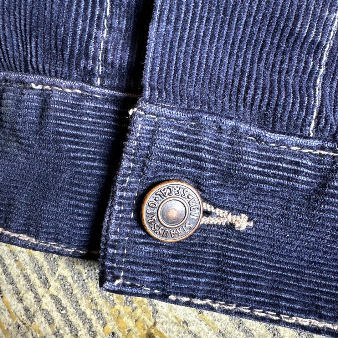 希少 リーバイス コーデュロイ ジャケット 【38】ネイビー 90s USA
