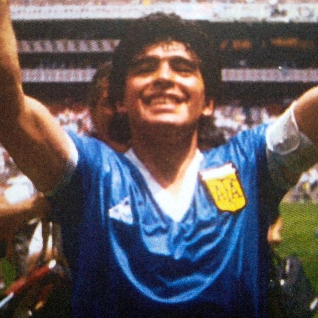 1986 マラドーナ　神の手　&　5人抜き　アウェー　3XL 　新品超美品‼️