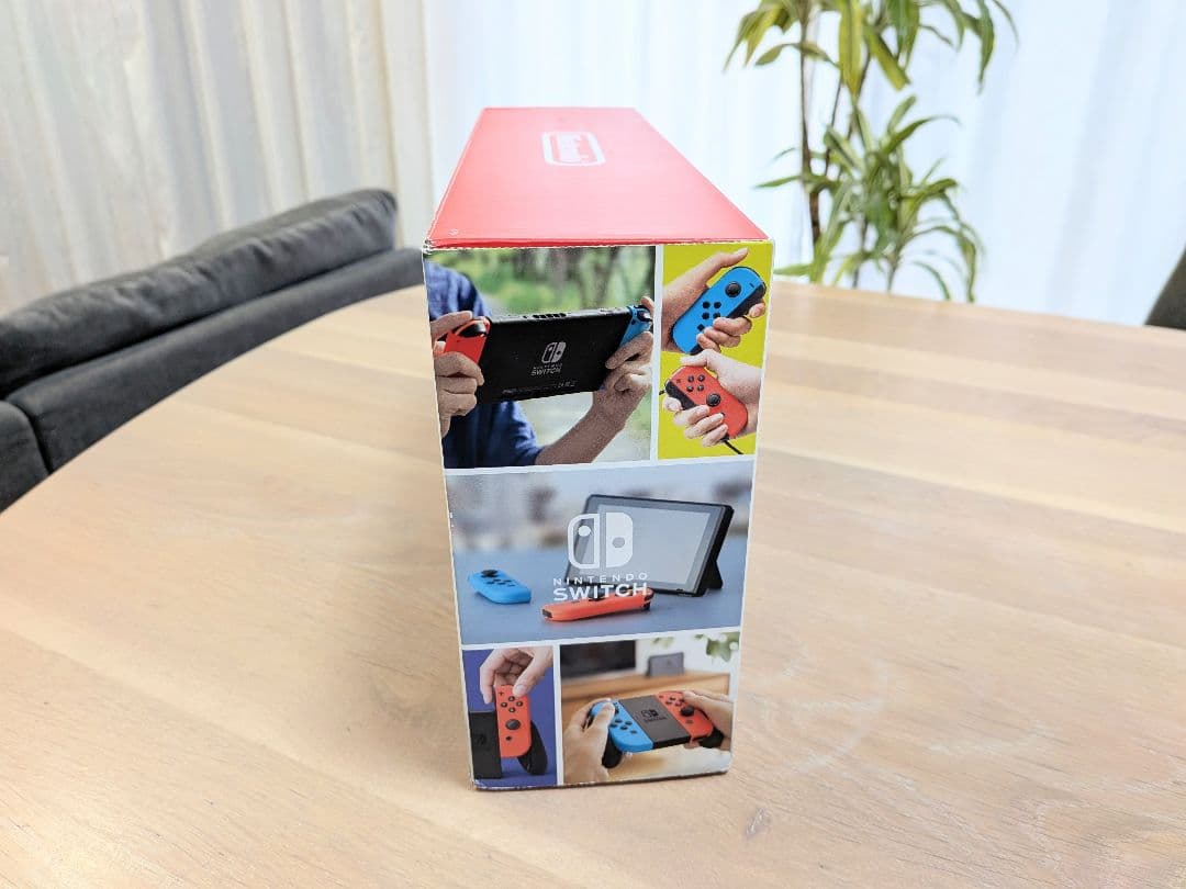 【がん帽】任天堂Switch　本体（箱・付属品付）