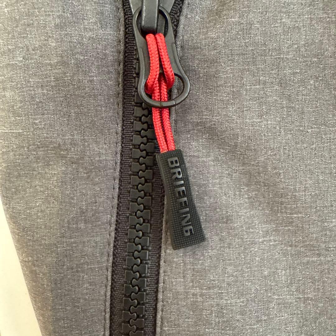 BRIEFING グレー ベスト フルジップ サイズM