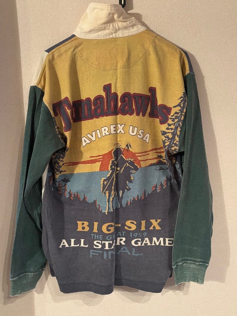 AVIREXラガーシャツ