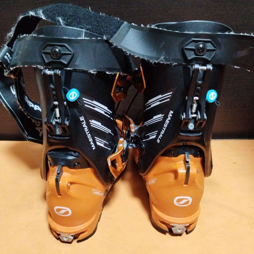 スカルパ マエストラーレ 27サイズ スキーブーツ オレンジ バックカントリー