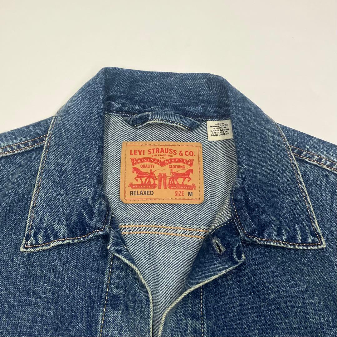 【美品】リーバイス 大戦 2nd デニムジャケット M 復刻 インディゴ 古着
