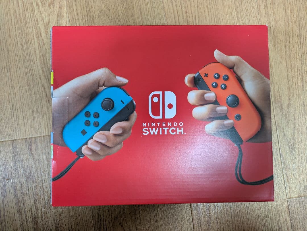 （新品未使用）Nintendo Switch 青/赤 本体