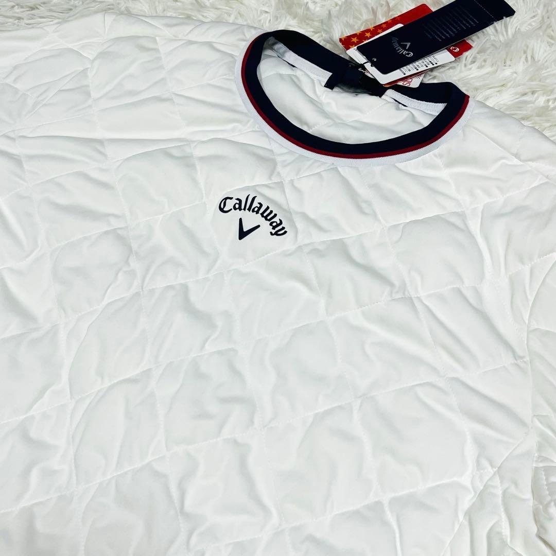 未使用✨キャロウェイ ゴルフ 中綿ジャケット プルオーバー ブルゾン サイズXL